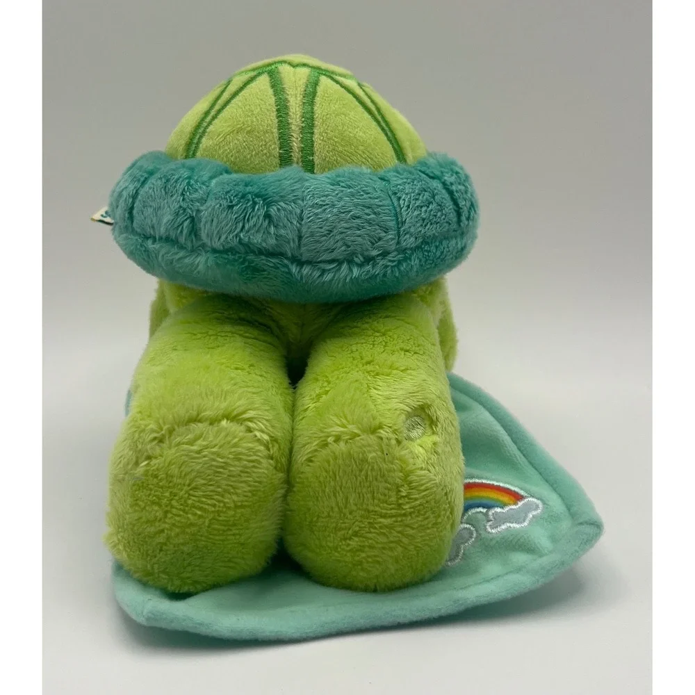 Tokyo Disney Sea 'Olu Mel Sleeping Turtle Plush Sweet Dreams Rainbow Blanket 7